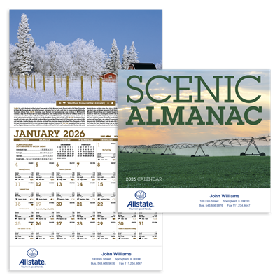 Scenic Almanac Calendar